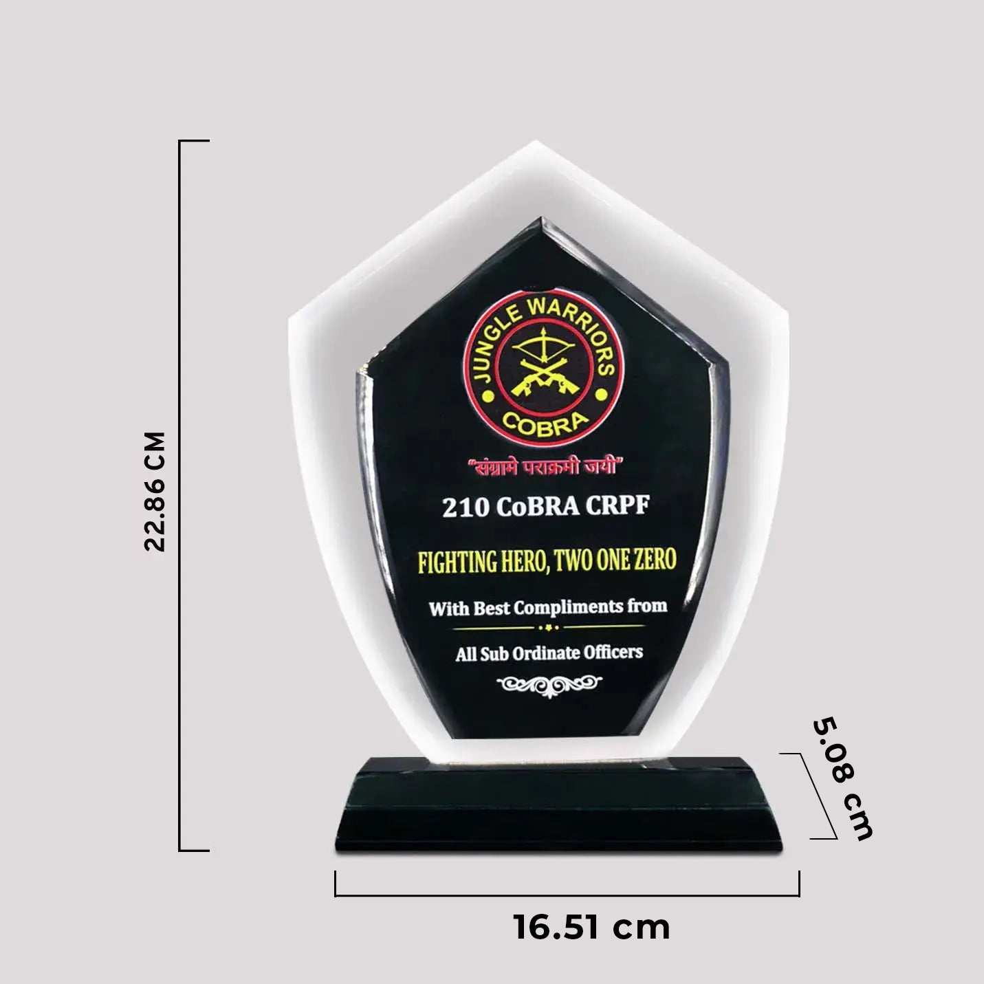 Elite Crest Crystal Achievement Trophies Img 2